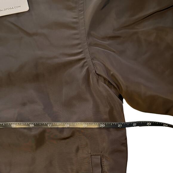 NWT ALO Socialite Shacket Espresso XS Lightweight Unisex Layering Jacket - Picture 9 of 10